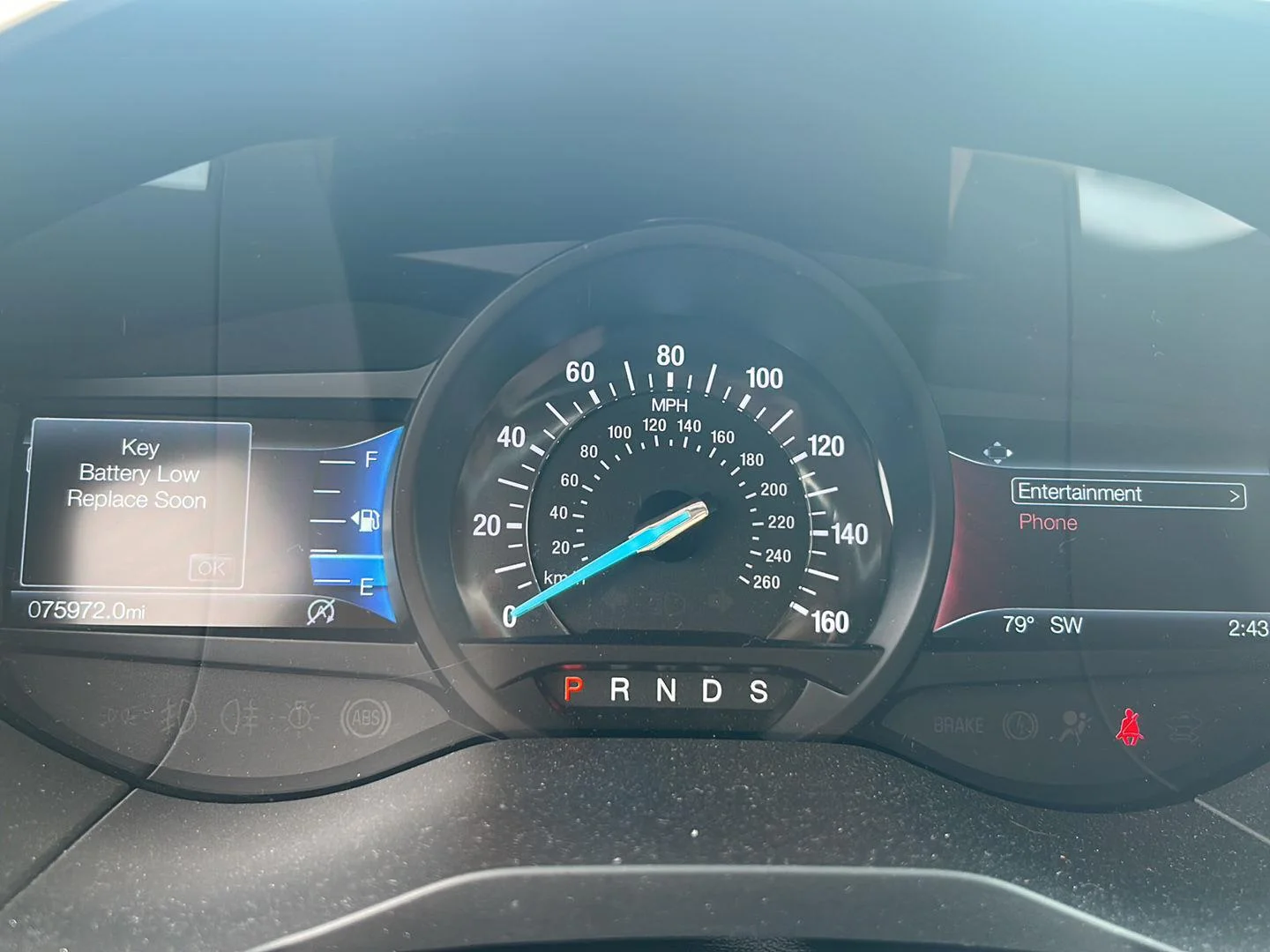 Used 2019 White Platinum Metallic Tri-Coat Ford SEL image 8
