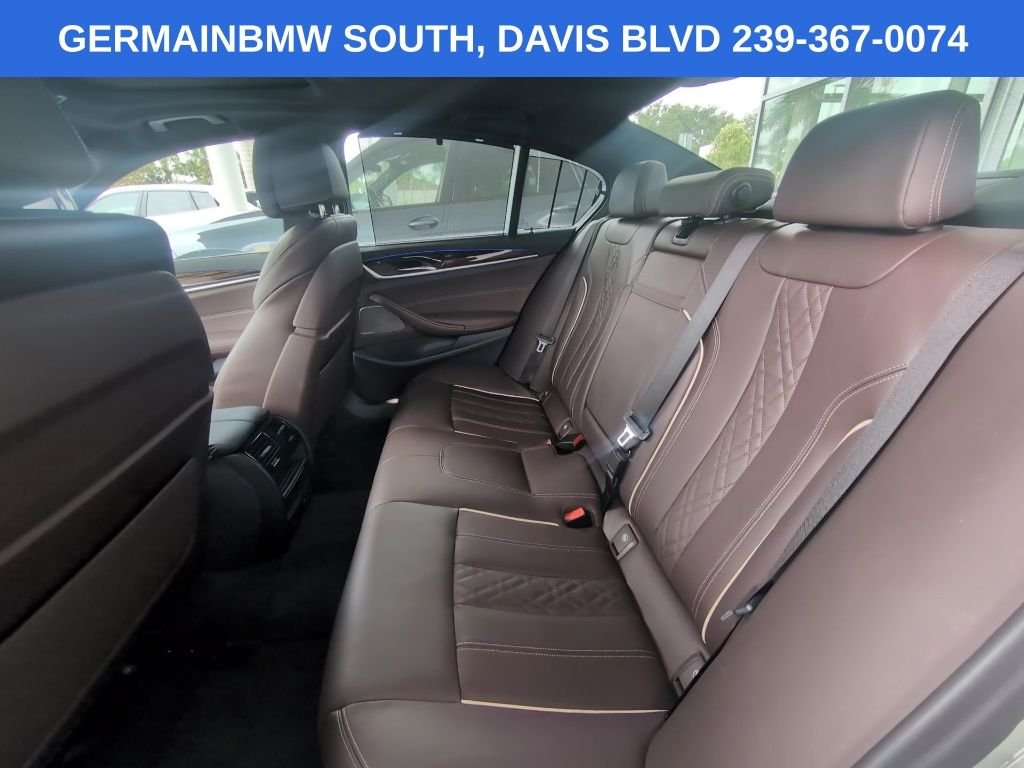 Certified Used 2023 Mineral White Metallic BMW 540i xDrive image 21