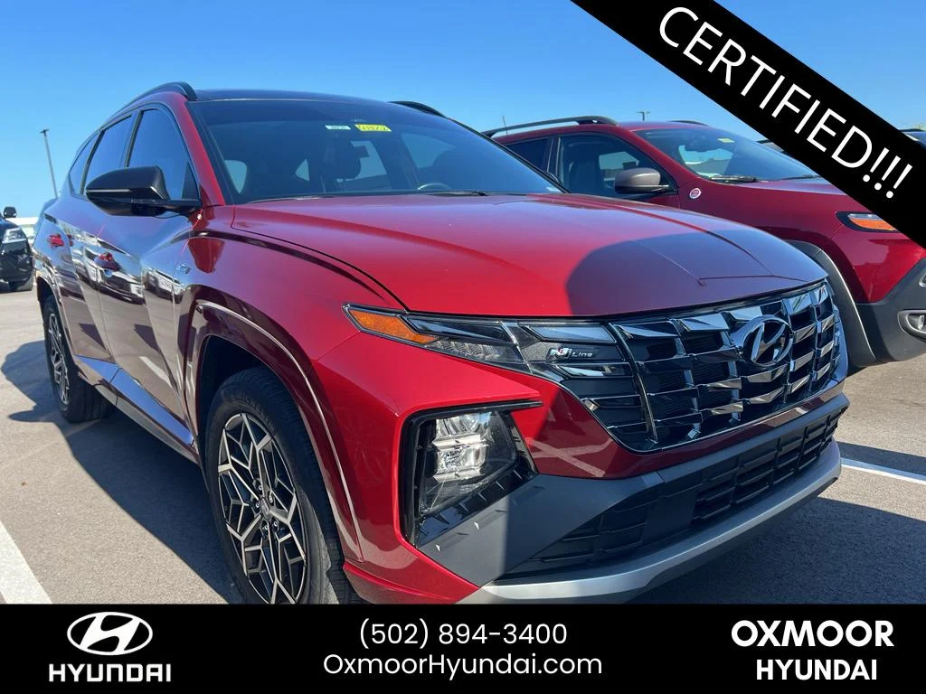 Used 2023 Red Crimson Hyundai N Line image 1