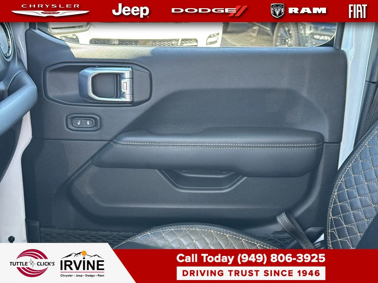 Used 2023 Bright White Clearcoat Jeep High Altitude image 32