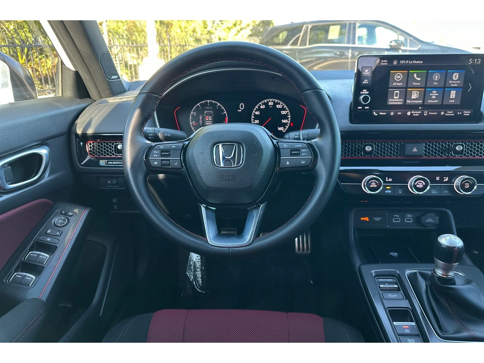 Used 2023 Platinum White Pearl Honda 4DR MT image 16