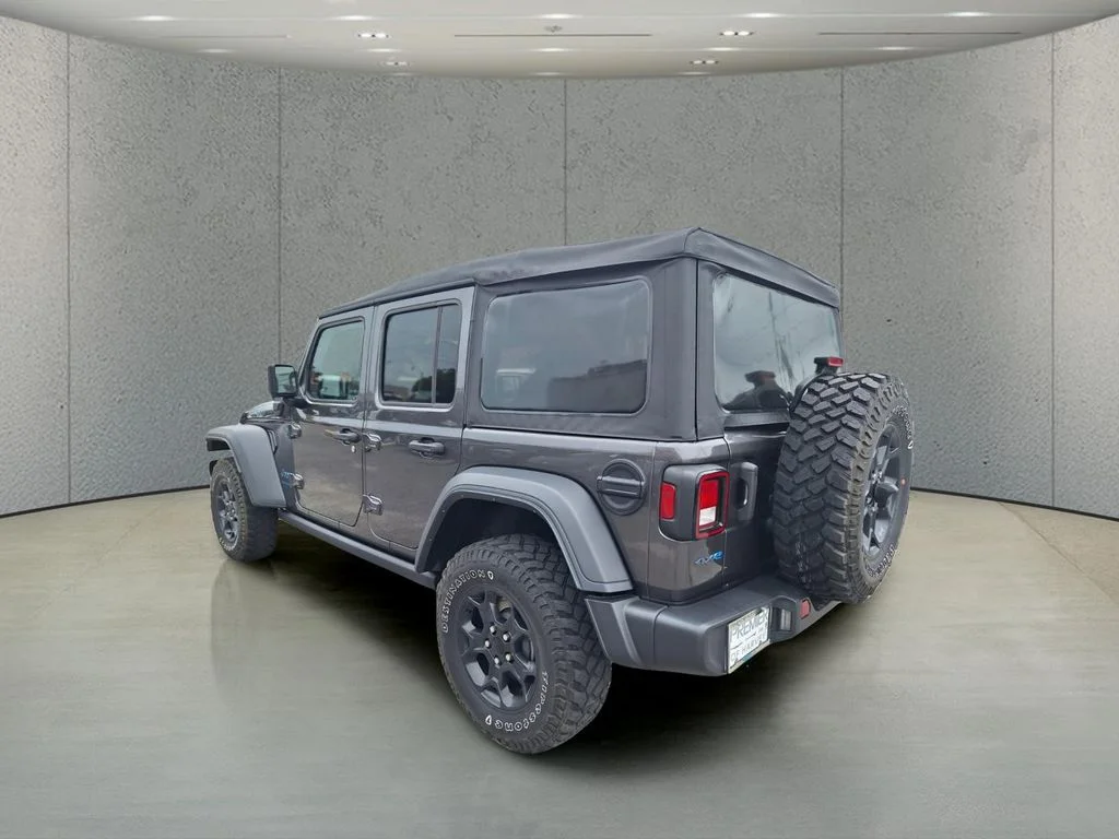 Used 2023 Gray Jeep Willys 4xe image 3