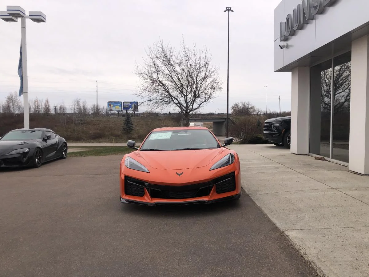 New 2026 Orange Chevrolet 2dr Z06 Cpe w/2LZ image 3