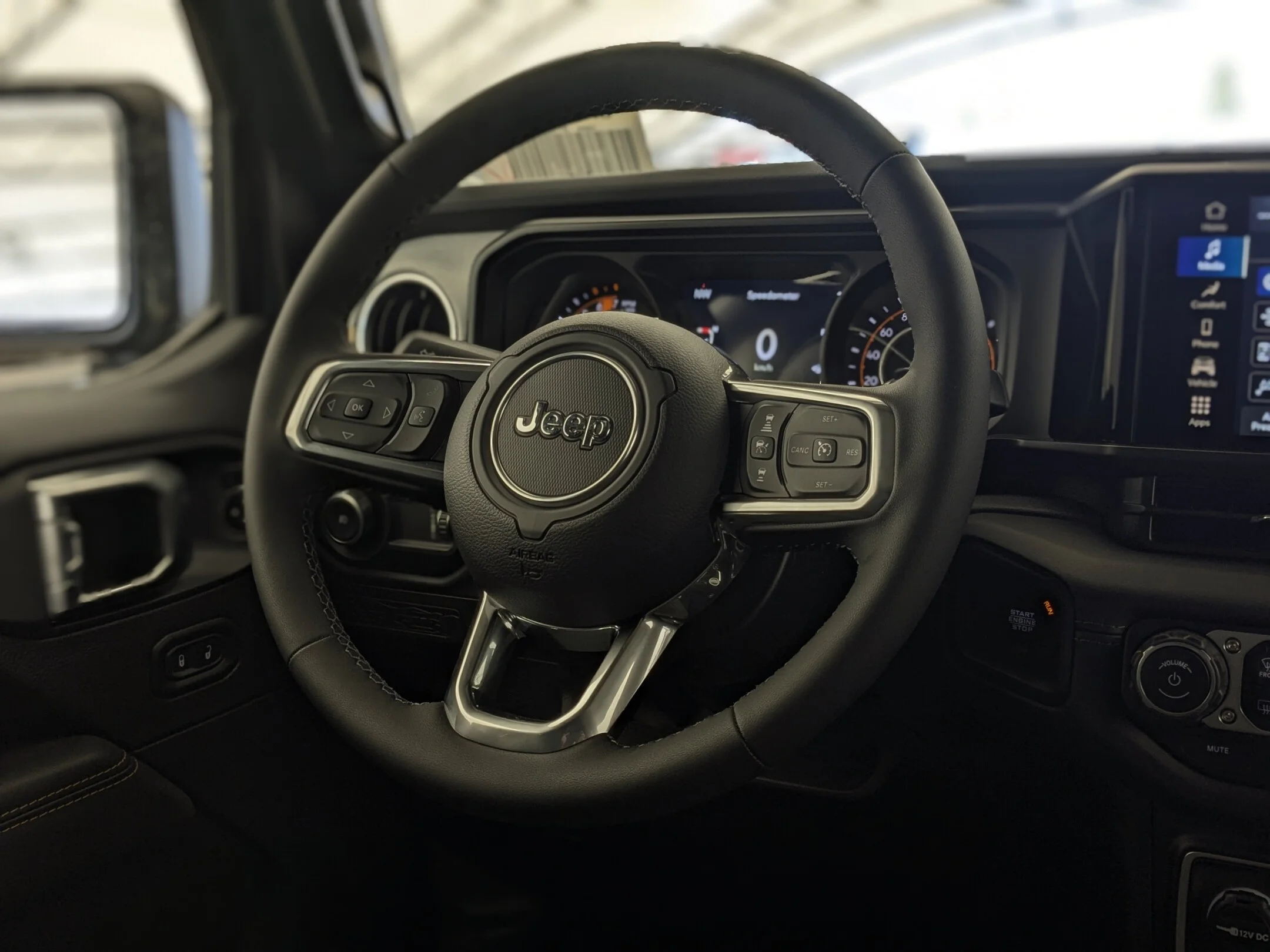 New 2026 Grey Jeep Sahara - - Body-Color Hard Top - Side Steps - Remote Start - Adaptive Cruise & More! image 13