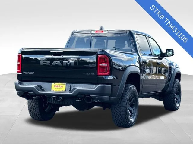 New 2026 Diamond Black Crystal Pearlcoat Ram RHO image 4
