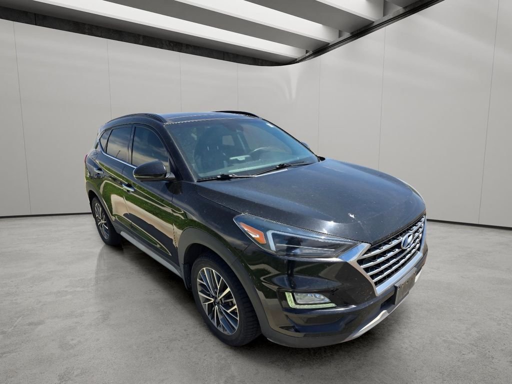 Certified Used 2021 Black Noir Pearl Hyundai Ultimate image 7