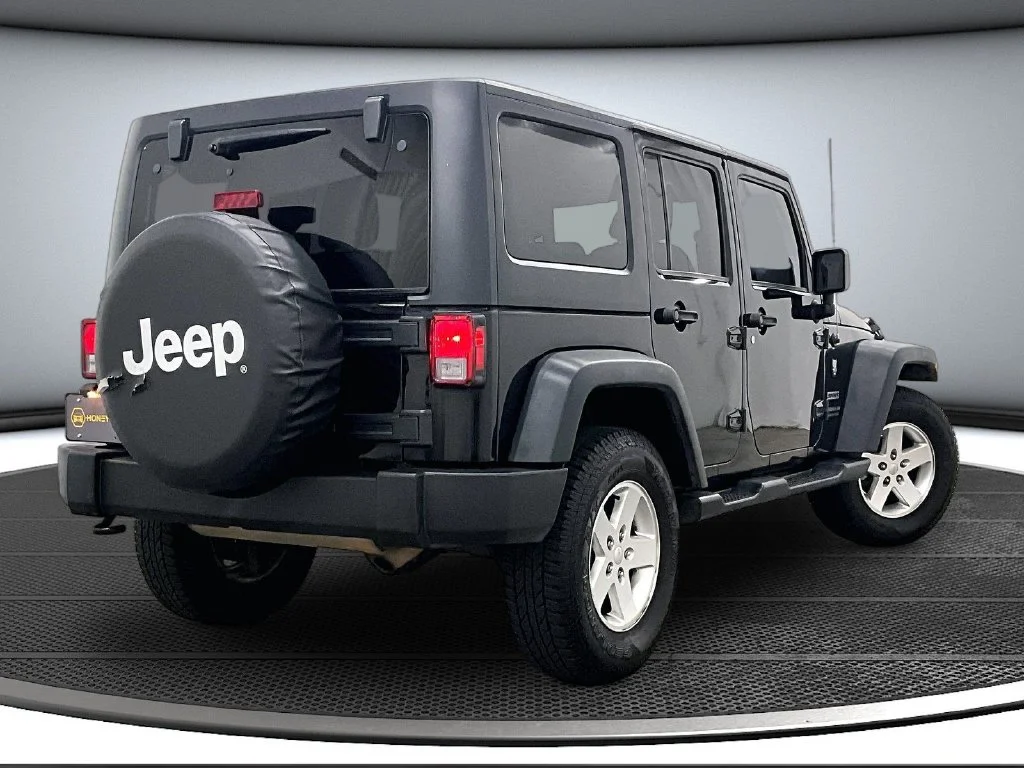 Used 2016 Black Jeep Unlimited Sport image 6