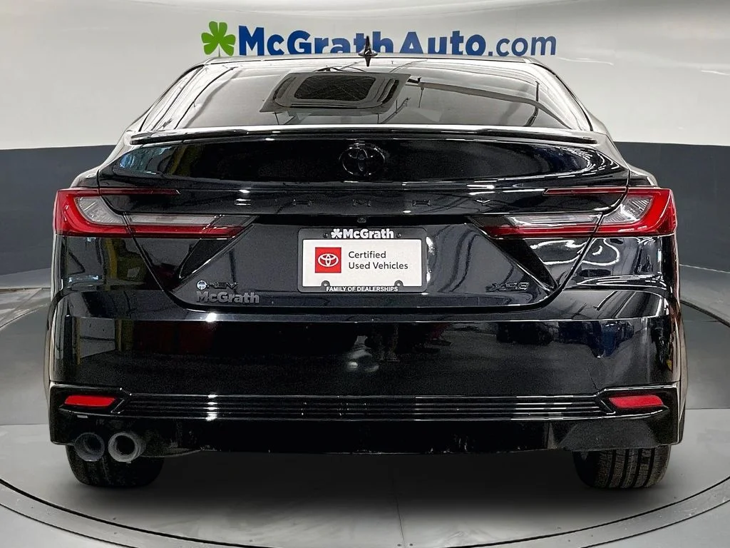 Certified Used 2025 Black Toyota XSE image 6