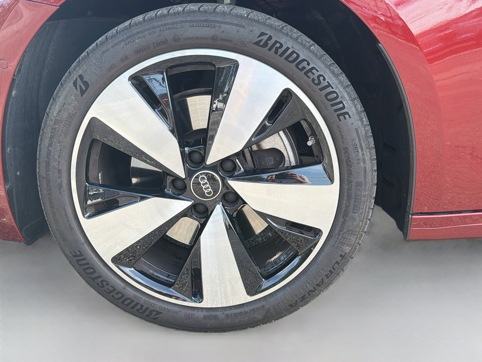 Certified Used 2025 Red Metallic Audi Prestige image 43