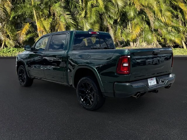 New 2026 Serrano-Green Metallic Exterior Paint RAM Laramie image 3