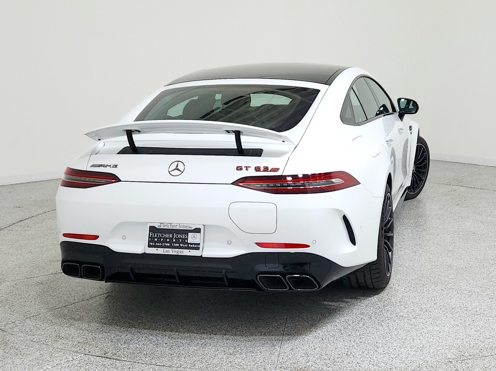 New 2026 MANUFAKTUR Moonlight White Metallic Mercedes-Benz AMG® GT 63 S E Performance 4-Door Coupe image 8