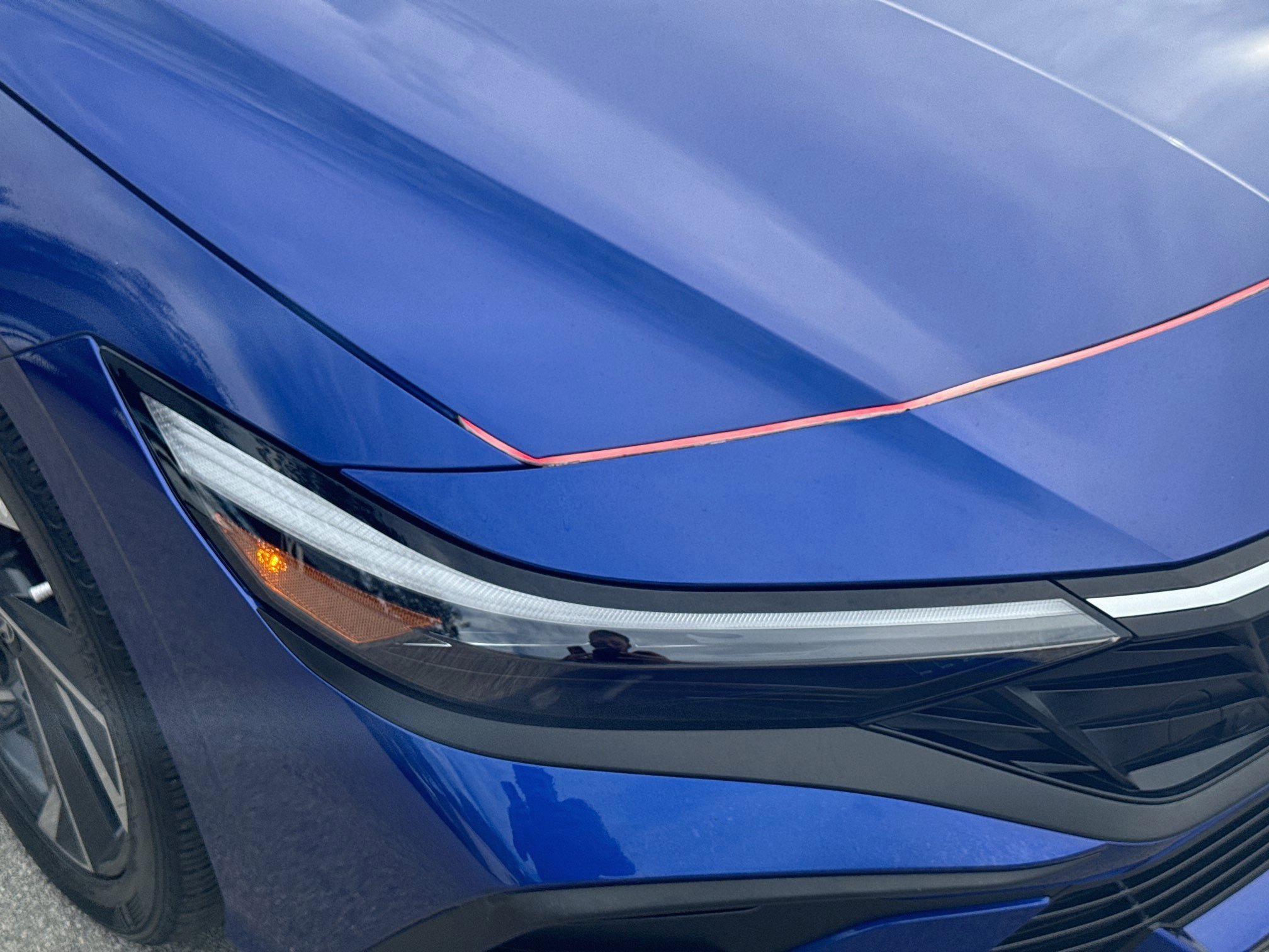 Used 2025 Intense Blue Hyundai SEL Sport image 31