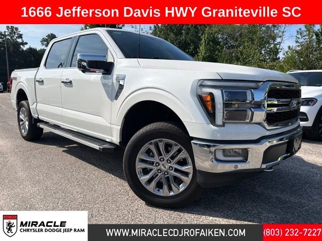 Used 2024 White Ford Lariat image 1