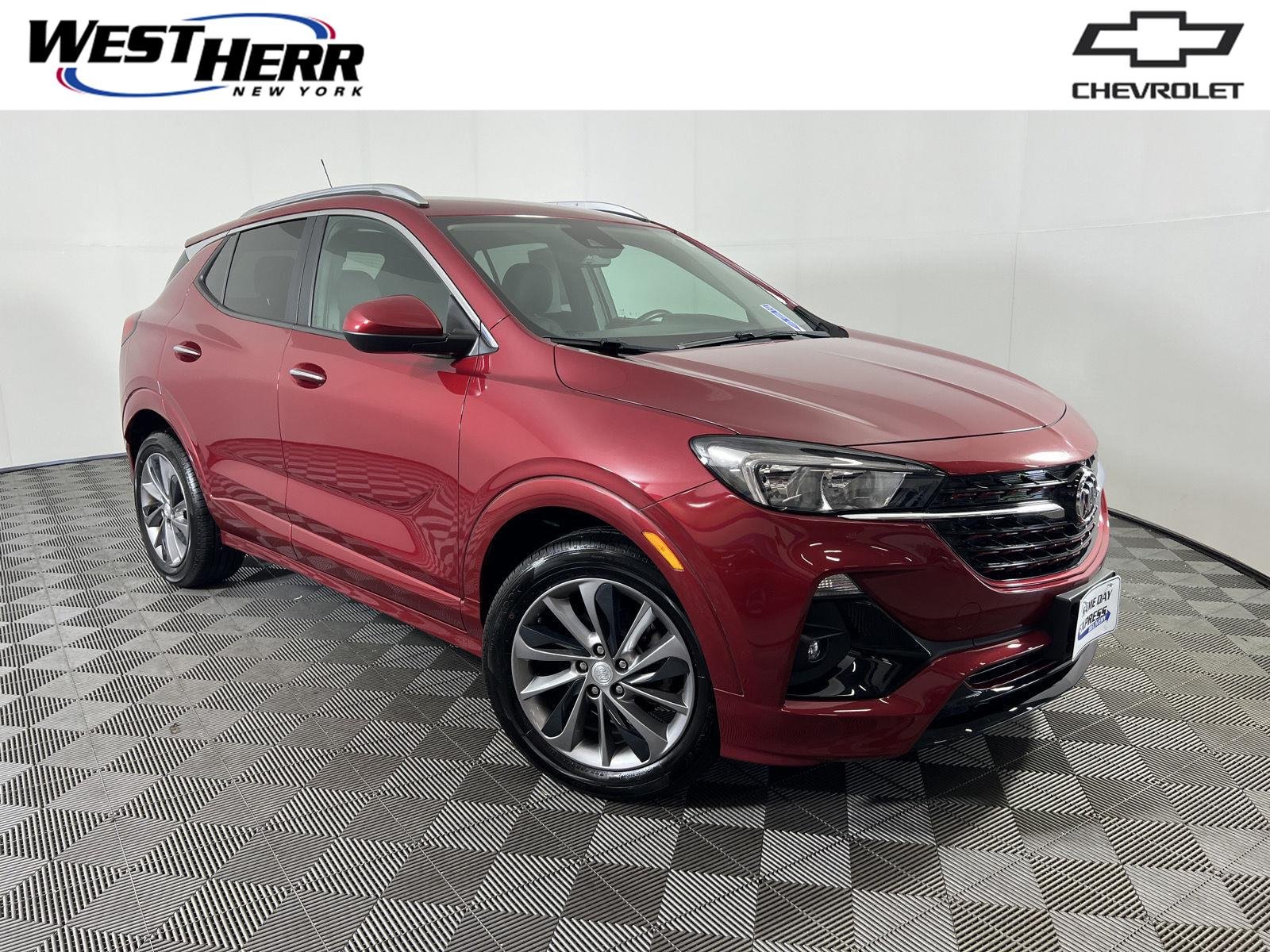 Used 2020 Chili Red Metallic Buick Preferred image 1
