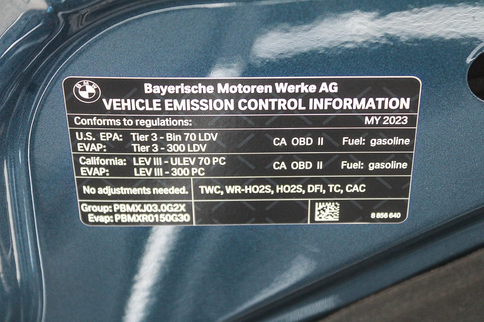Used 2023 Arctic Race Blue metallic BMW 540i image 29