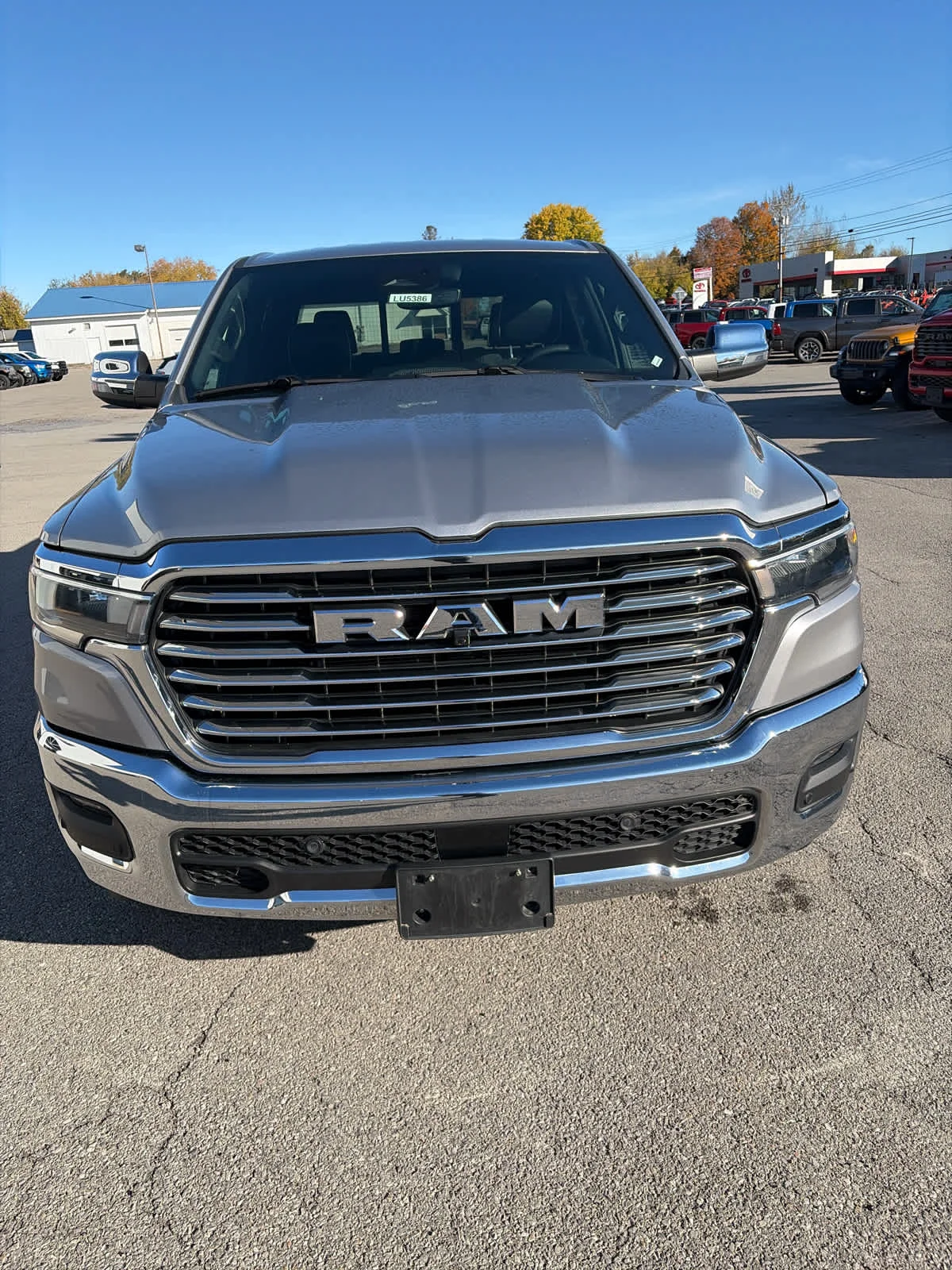 Used 2026 Billet Silver Metallic Clearcoat Ram Laramie image 2