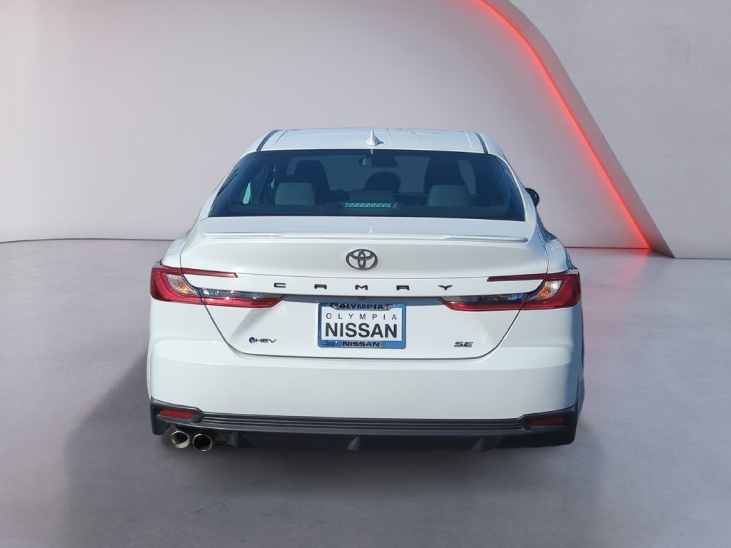 Used 2025 White Toyota SE image 5