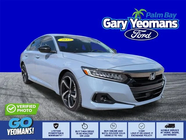 Used 2022 Still Night Pearl Honda Sport Special Edition image 1