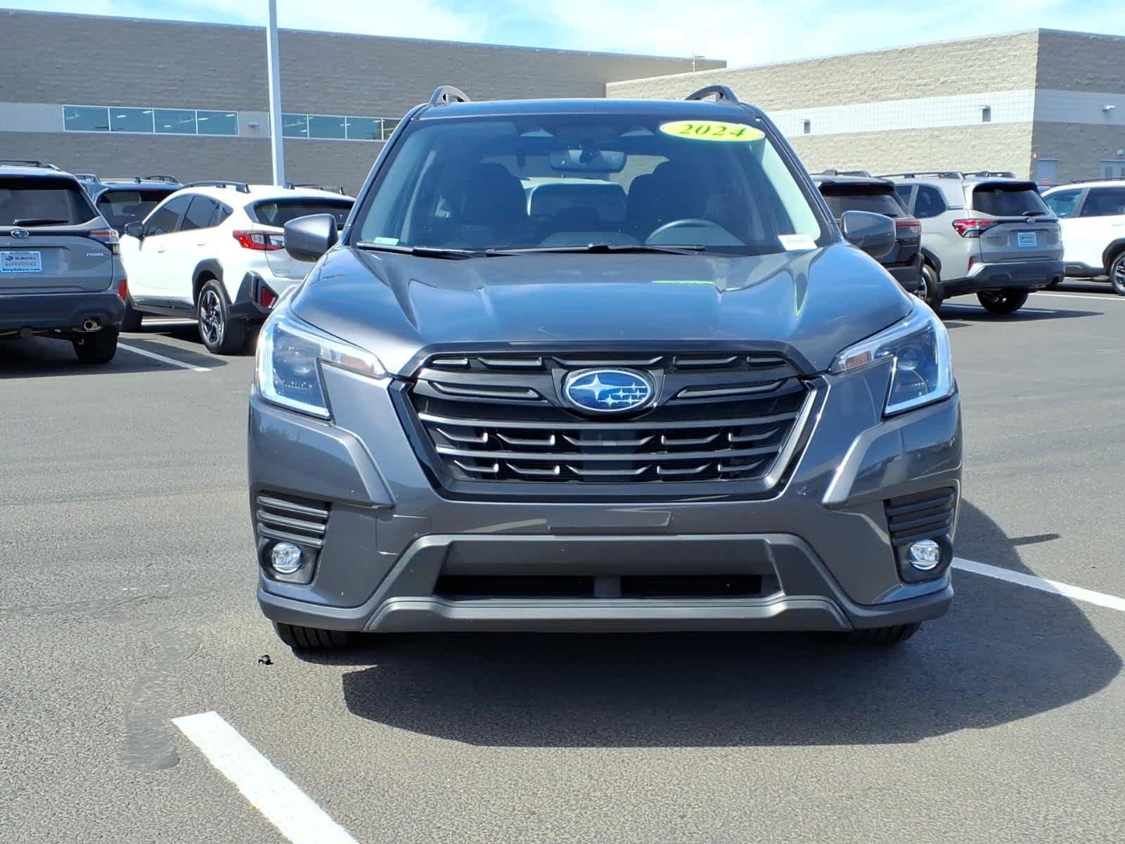 Used 2024 Magnetite Gray Metallic Subaru Premium image 2