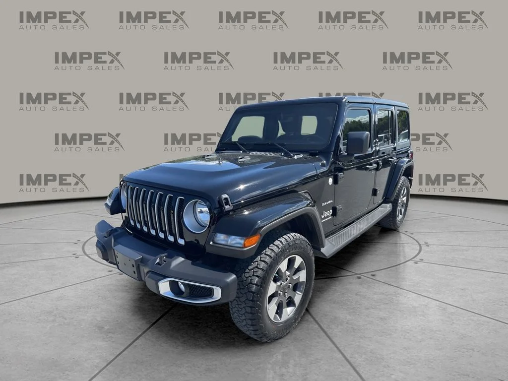 Used 2023 Black Jeep Sahara image 1