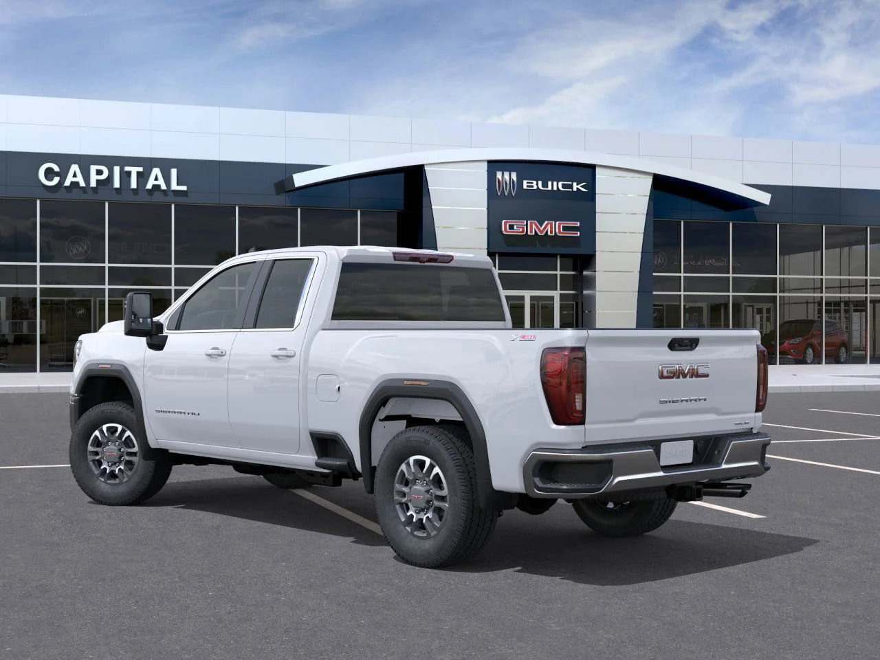 New 2026 Summit White GMC SLE image 4