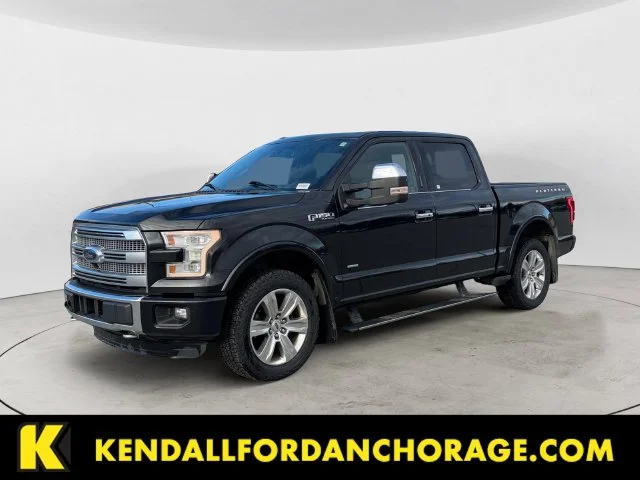 Used 2015 Tuxedo Black Metallic Ford Platinum image 1