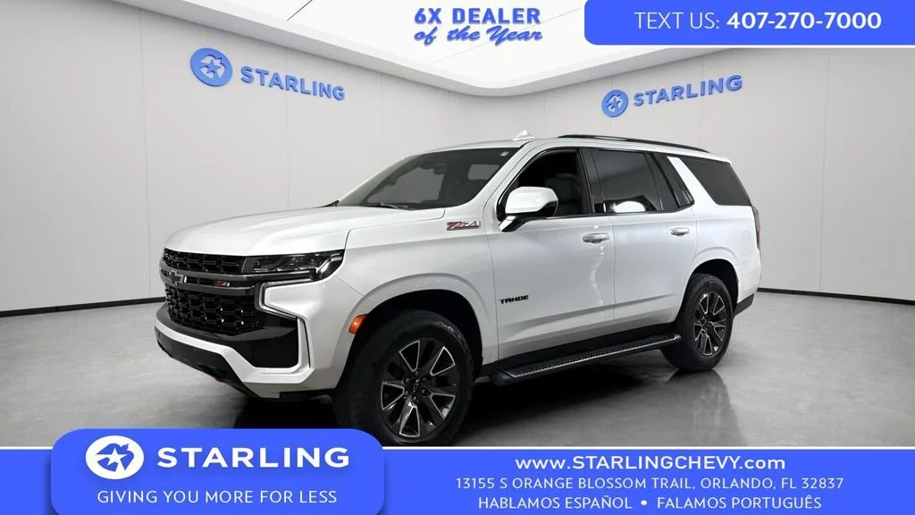Used 2022 Iridescent Pearl Tricoat Chevrolet Z71 image 1