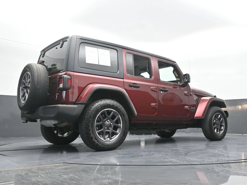 Used 2021 Snazzberry Pearlcoat Jeep Unlimited Sport S image 59
