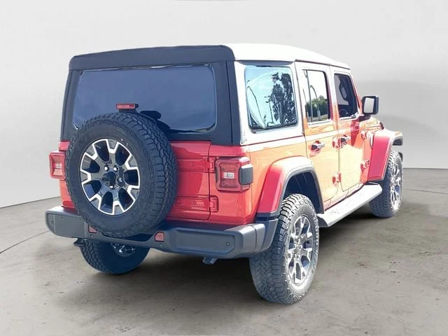 New 2026 Firecracker Red Clearcoat Jeep 4-DOOR SAHARA image 6