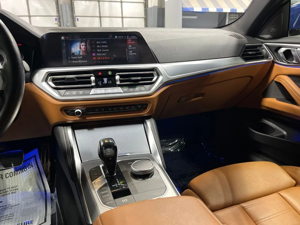 Used 2021 Blue Metallic BMW 430i image 23