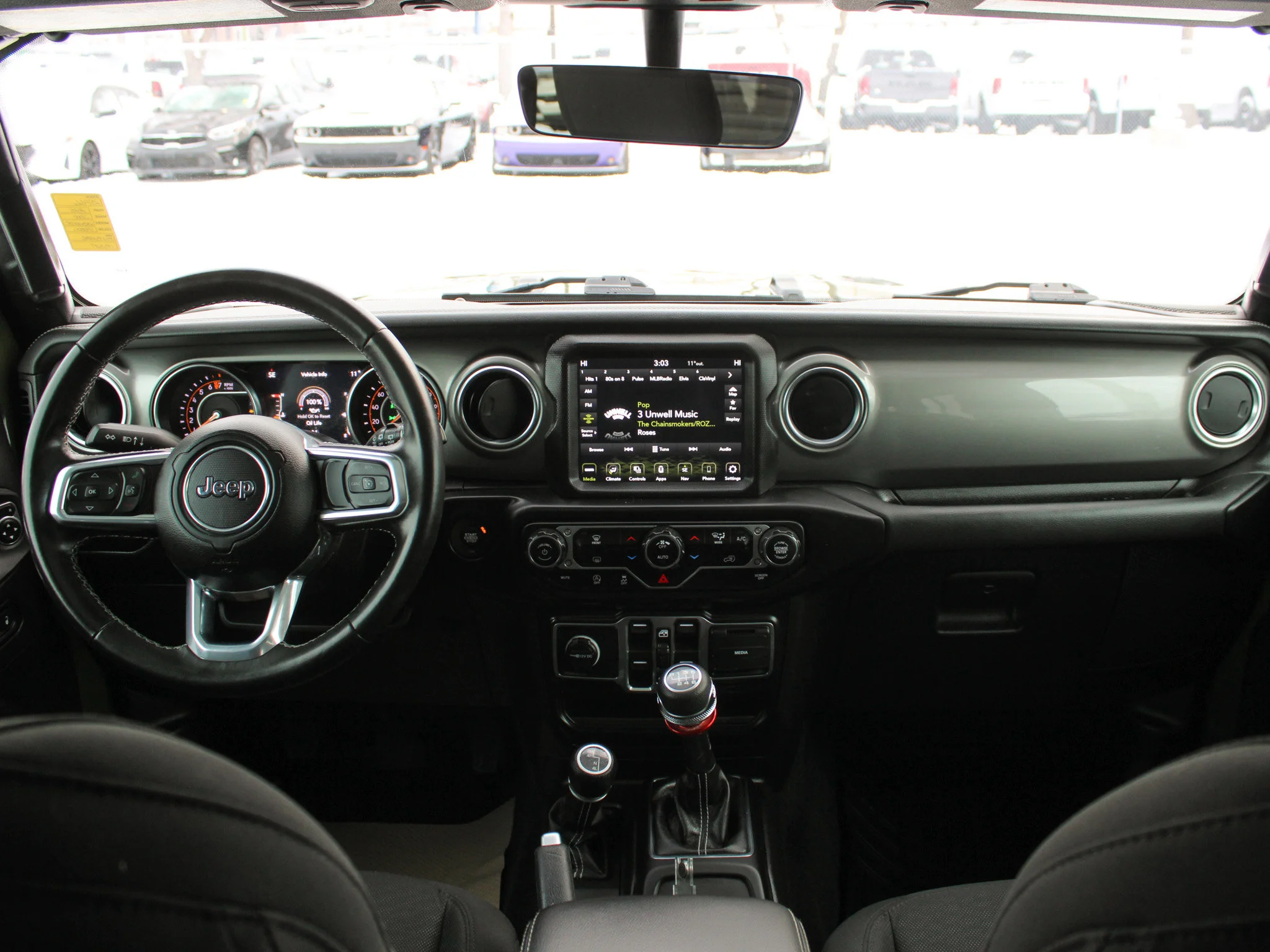 Certified Used 2021 Green Jeep Unlimited Sahara * No Accidents | Manual | Apple CarPlay | Backup Camera image 4