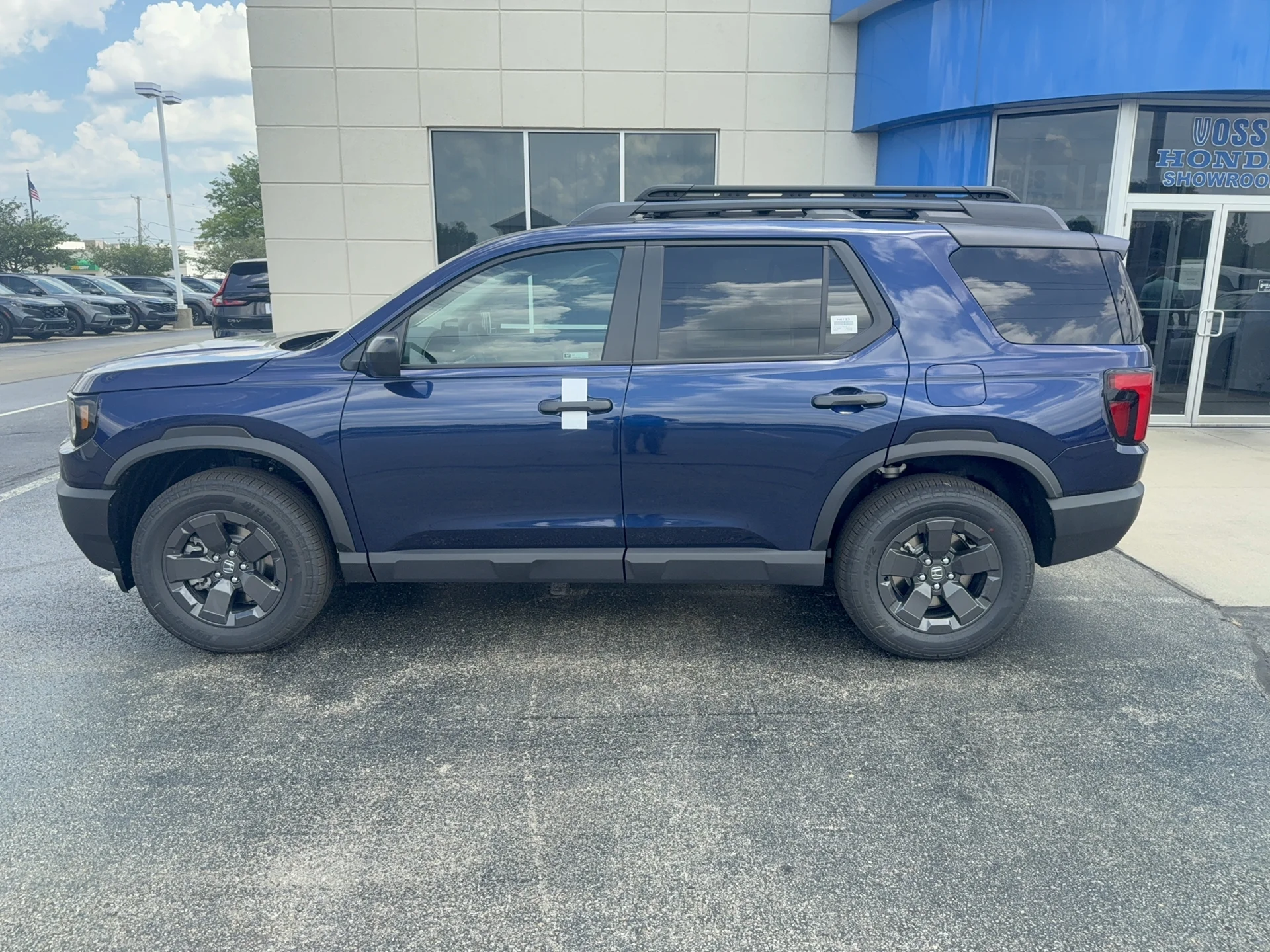 New 2026 Obsidian Blue Pearl Honda RTL Towing image 8