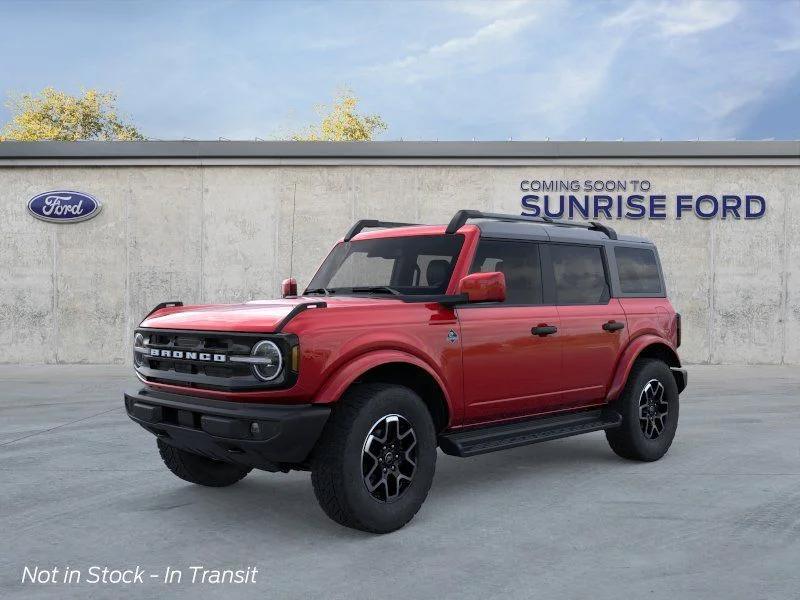 New 2026 Ruby Red Metallic Tinted Clearcoat Ford Outer Banks® image 1