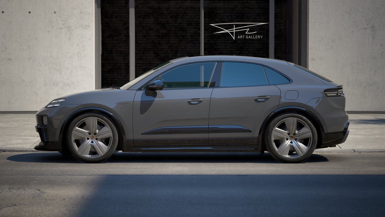 New 2027 Slate Grey Neo Porsche GTS Electric image 2