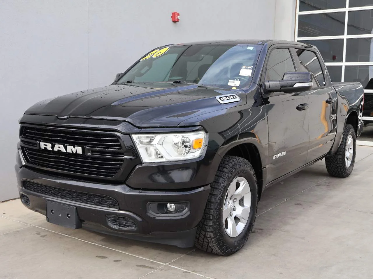 Used 2020 Diamond Black Crystal Pearl Coat Ram Big Horn Crew Cab image 1