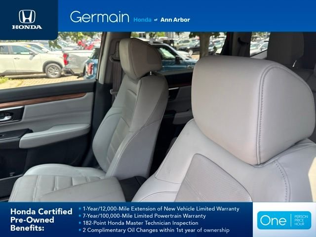 Certified Used 2021 Radiant Red Metallic Honda AWD EX-L image 18
