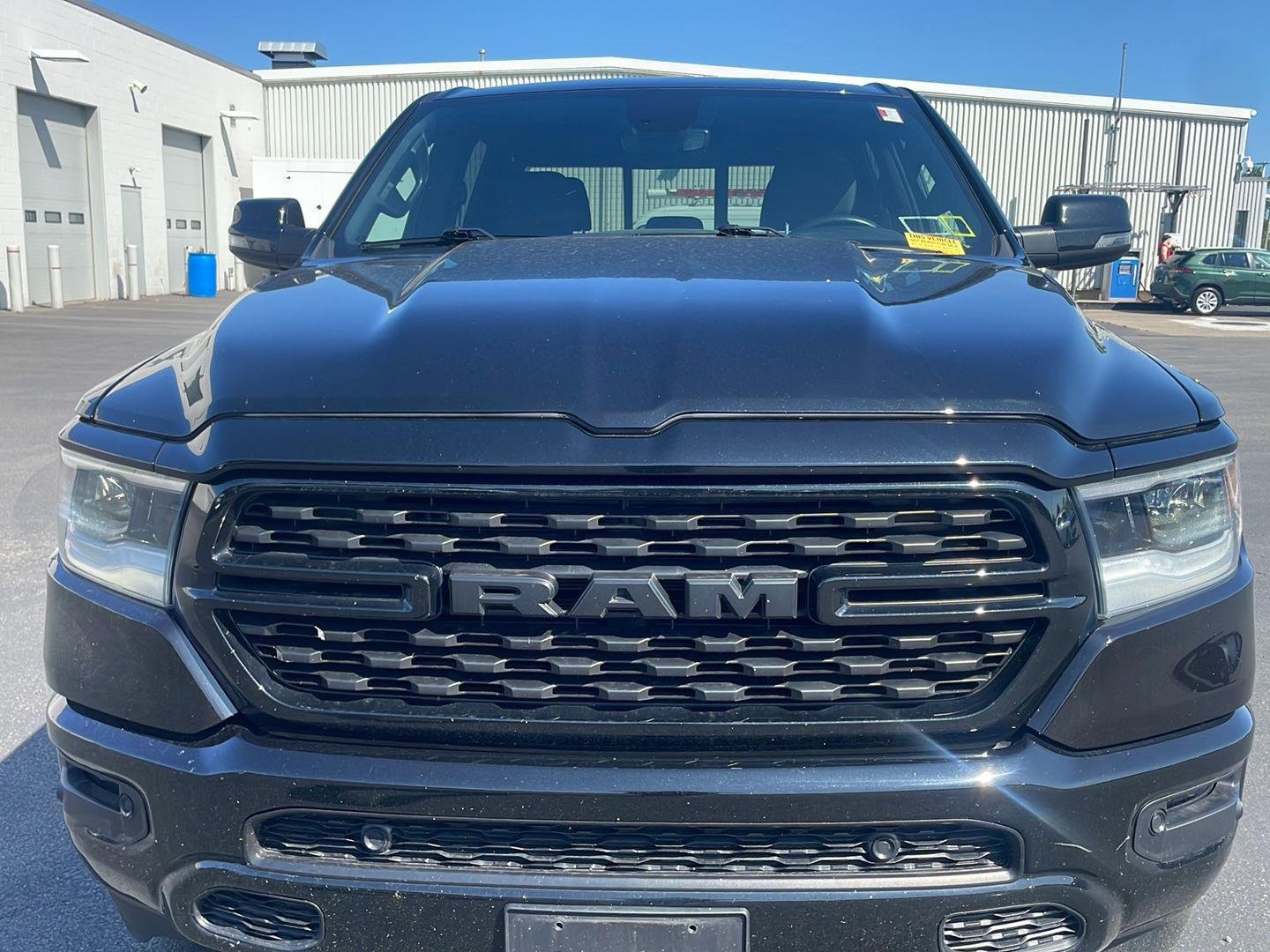 Used 2023 Diamond Black Crystal Pearlcoat Ram Big Horn image 7
