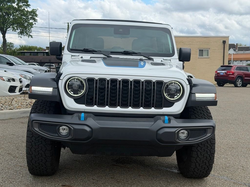 Used 2024 White Jeep Rubicon 4xe image 8