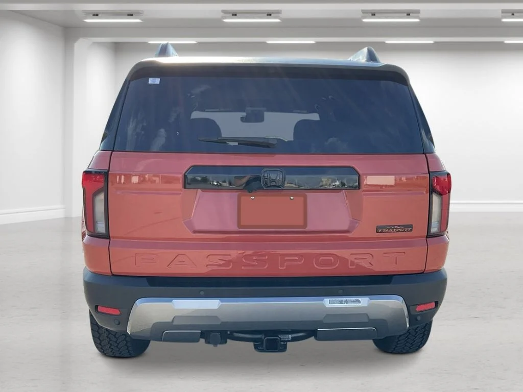 New 2026 Sunset Orange Honda TrailSport Elite Blackout image 4