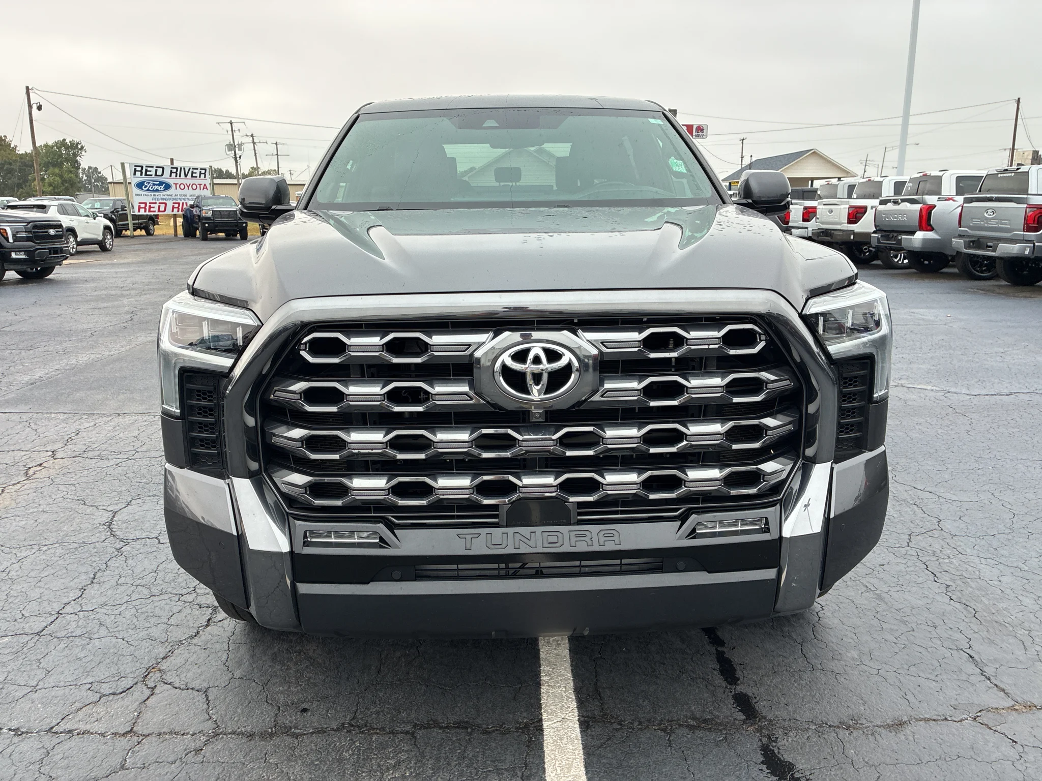 Used 2024 Toyota Tundra Platinum with VIN 5TFNA5AB2RX032372 for sale in Little Rock