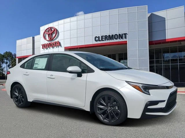 New 2026 Wind Chill Pearl Toyota SE image 1