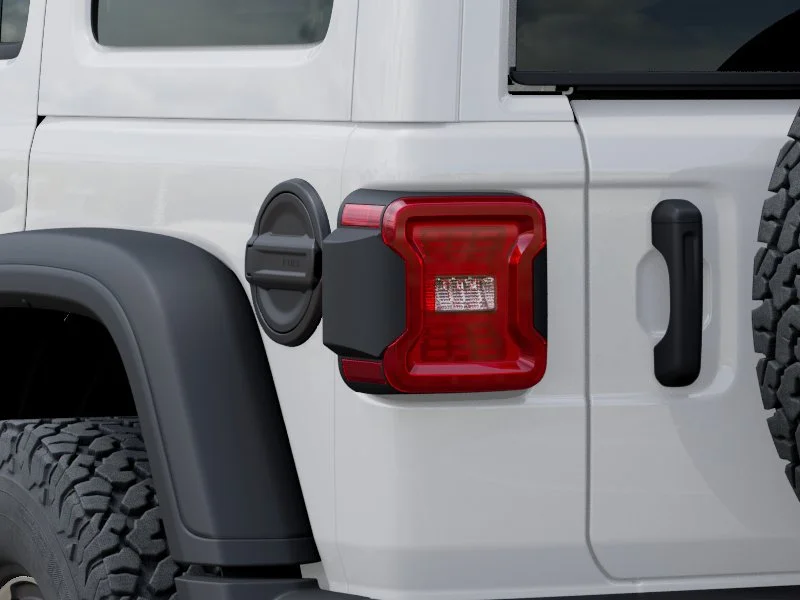 New 2026 Bright White Clear-Coat Exterior Paint Jeep Rubicon image 9