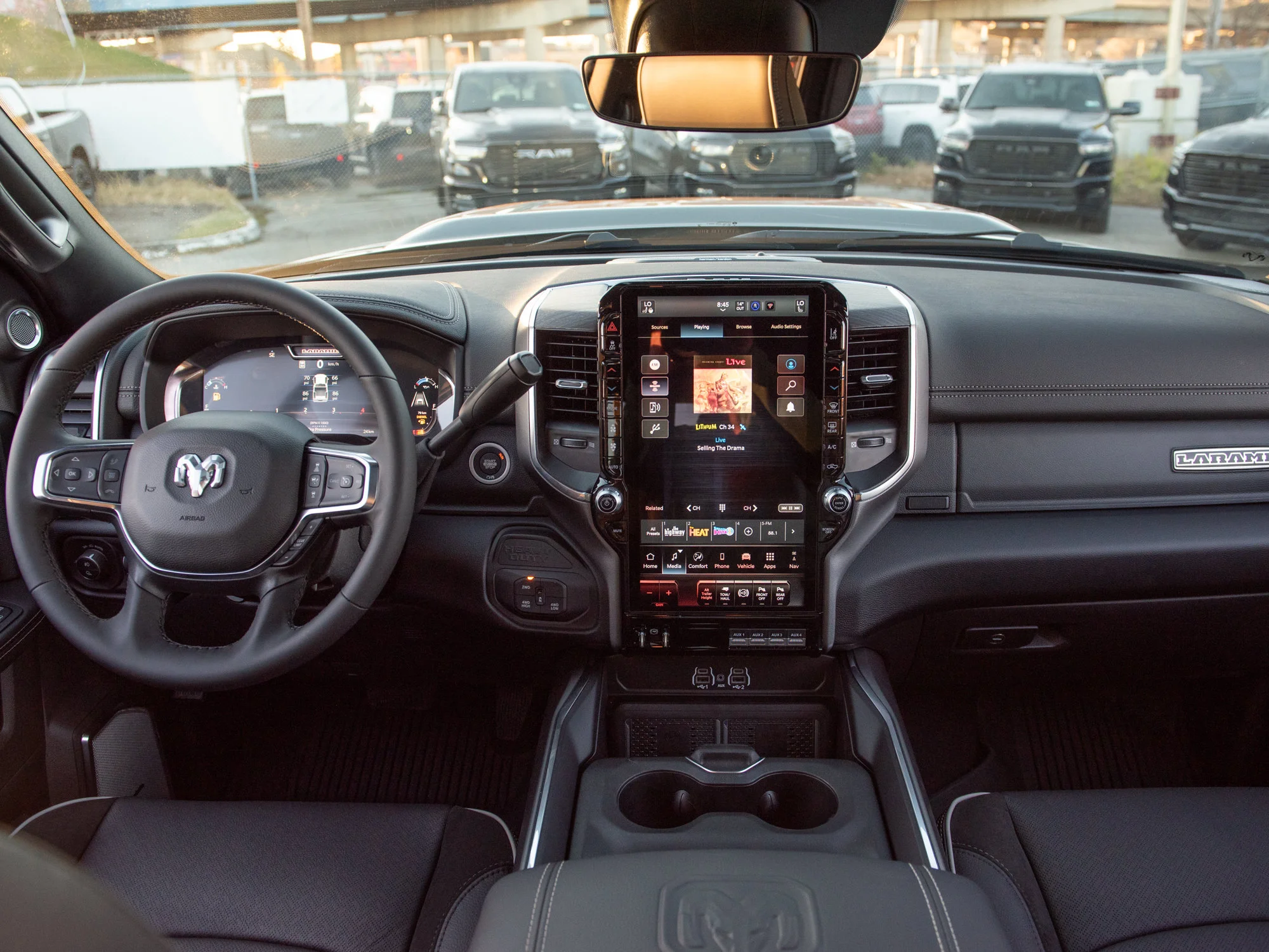 New 2027 Grey RAM Laramie Night* Mega Cab 4x4, Sunroof, Level 2 Equip Group, Harman/Kardon image 13