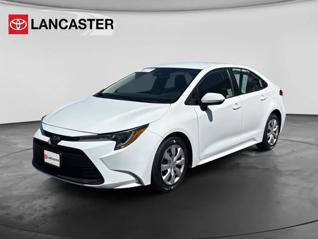 Certified Used 2024 White Toyota LE image 3