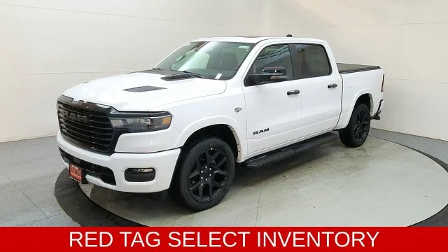 New 2026 Bright White Clear-Coat Exterior Paint RAM Laramie image 3