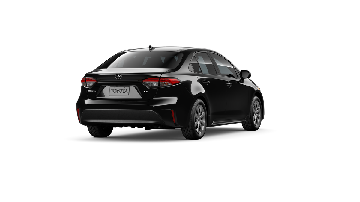 New 2026 Midnight Black Metallic Toyota LE image 9