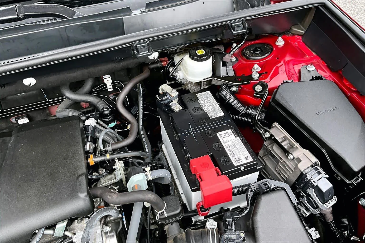 Used 2023 Ruby Flare Pearl Toyota XLE image 33