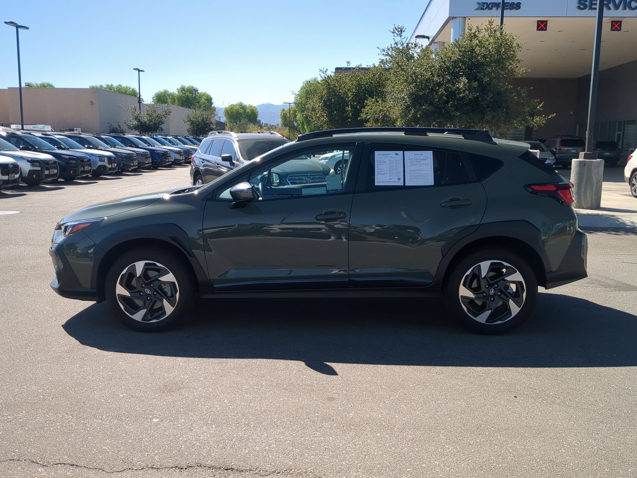 Certified Used 2024 Alpine Green Subaru Limited image 2