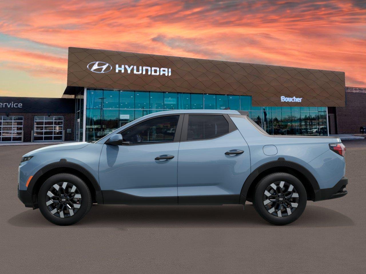 New 2027 Blue Stone Hyundai SE AWD image 3