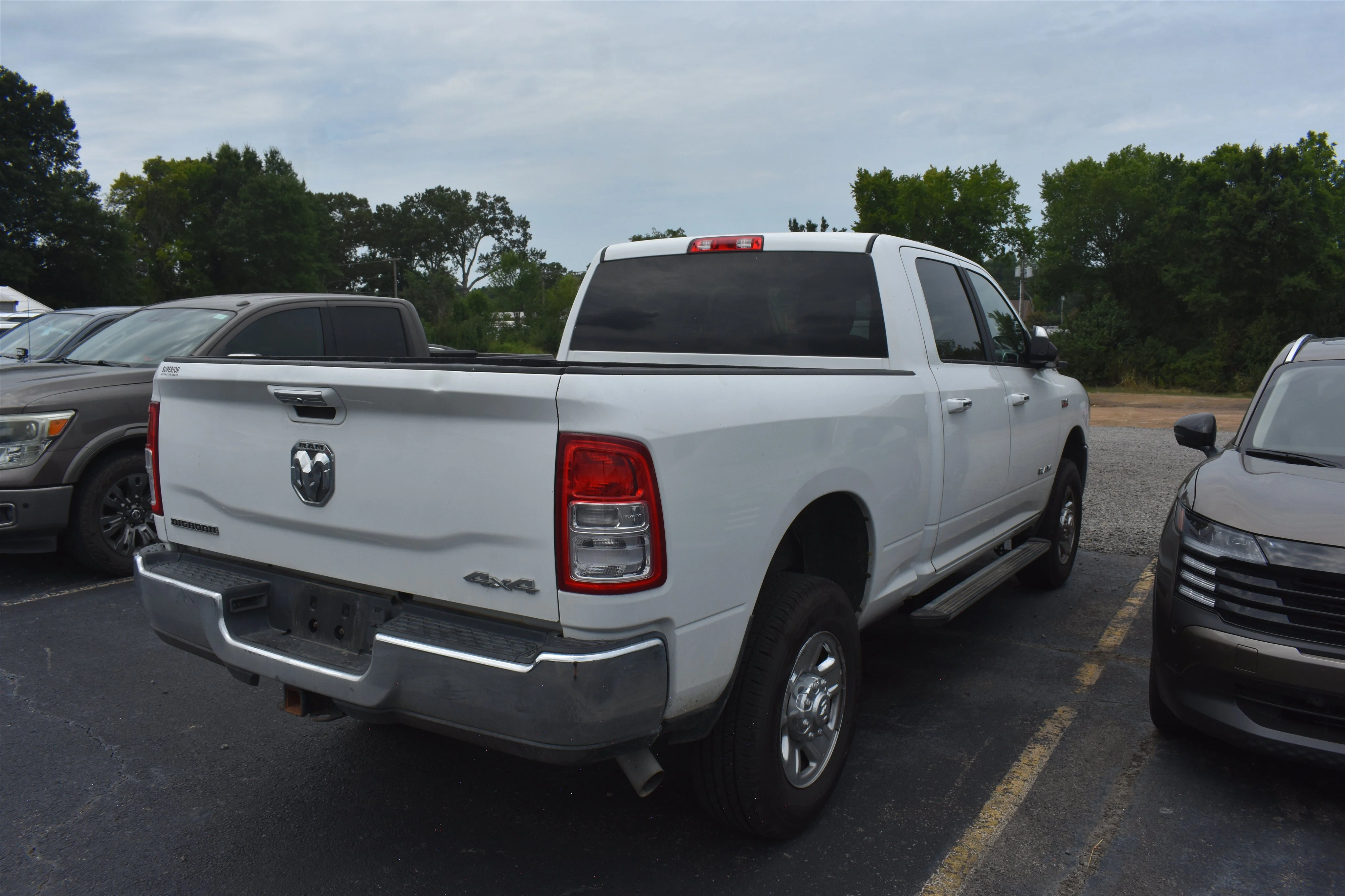 Used 2019 Bright White Clearcoat Ram Big Horn image 4